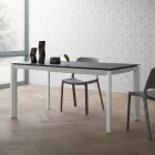 Mesa Extensible Hasta 240 cm Tapa en Laminam Made in Italy - Filiberto Viadurini