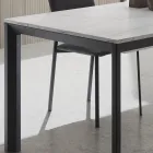 Mesa Extensible Hasta 334 cm en Aluminio y Hpl Made in Italy - Filiberto Viadurini