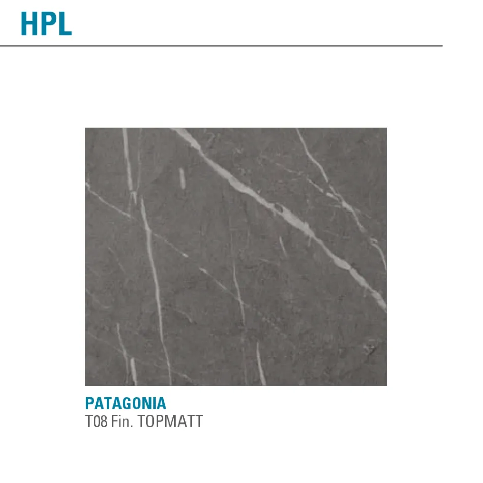 Mesa Extensible Hasta 334 cm en Aluminio y Hpl Made in Italy - Filiberto Viadurini