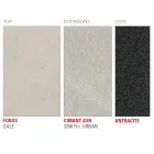 Mesa extensible hasta 240 cm con tapa de Laminam Made in Italy - Maltés Viadurini