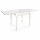 Mesa Extensible Hasta 240 cm en Madera de Mango y Mdf Homemotion - Tongo Viadurini