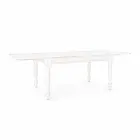 Mesa Extensible Hasta 240 cm en Madera de Mango y Mdf Homemotion - Tongo Viadurini