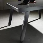Mesa Extensible hasta 240 cm en Madera Lacada Made in Italy - Adrienne Viadurini