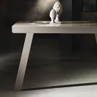 Mesa Extensible hasta 240 cm en Madera Lacada Made in Italy - Adrienne Viadurini