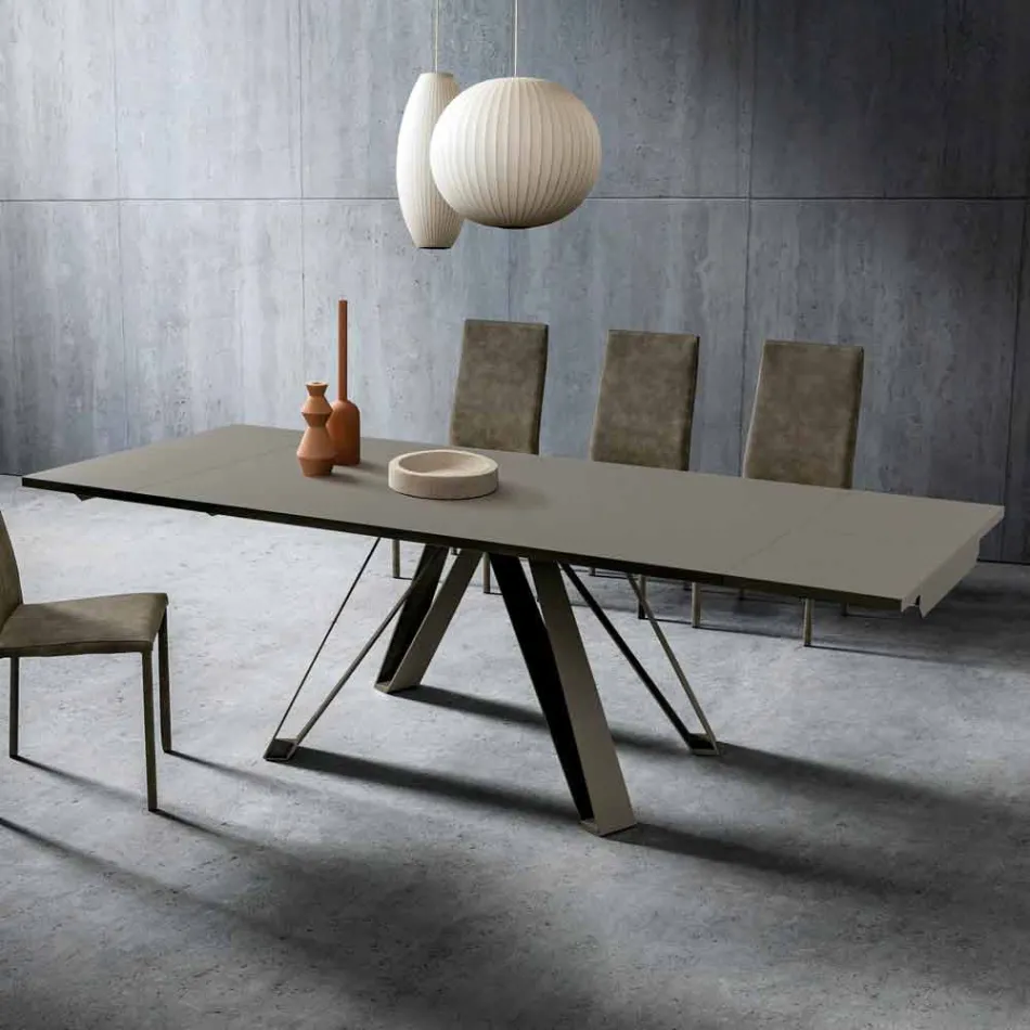Mesa extensible hasta 280 cm en Fenix Made in Italy, Precious - Aresto Viadurini