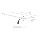 Mesa extensible hasta 280 cm en Fenix Made in Italy, Precious - Aresto Viadurini