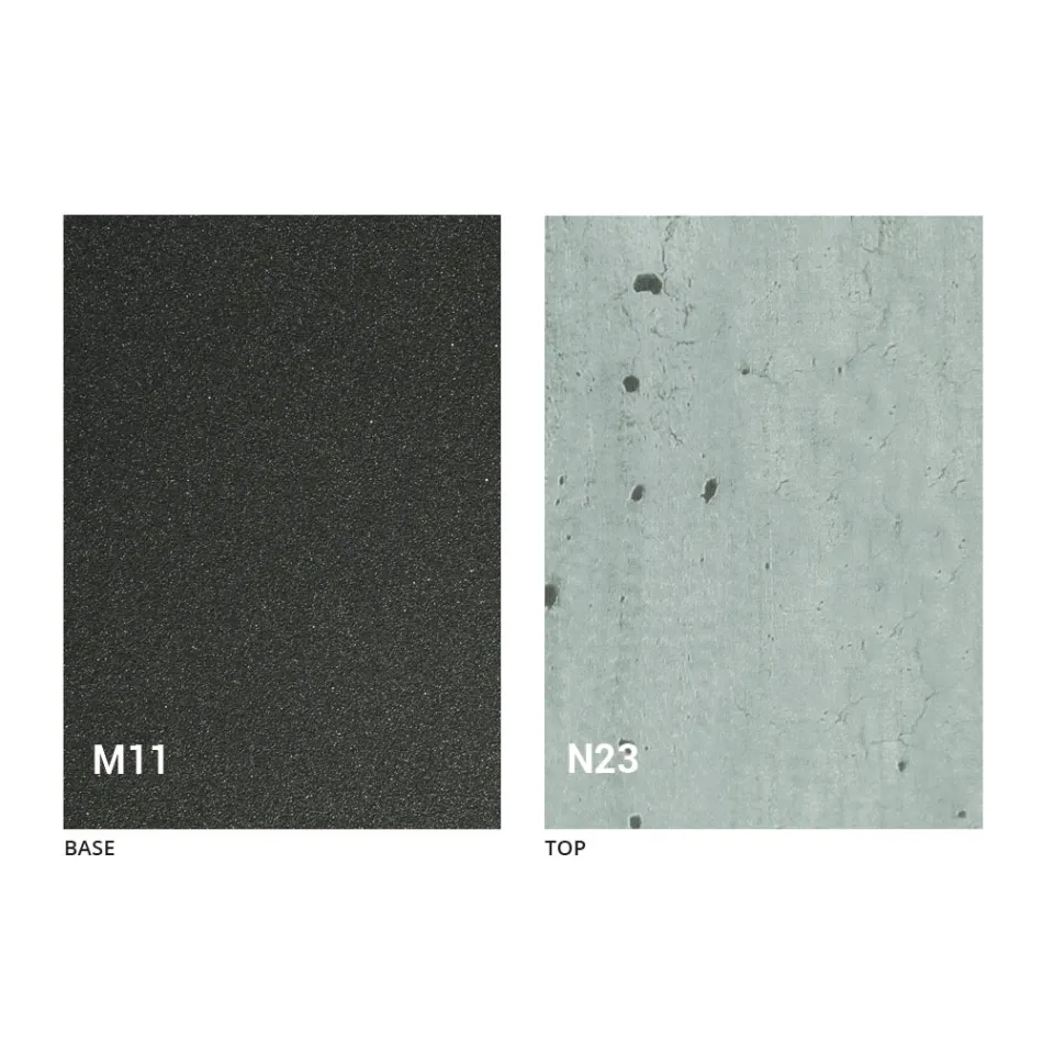 Mesa extensible hasta 280 cm en madera y metal Made in Italy - Gallotto Viadurini