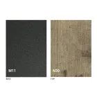 Mesa extensible hasta 280 cm en madera y metal Made in Italy - Gallotto Viadurini