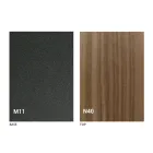 Mesa extensible hasta 280 cm en madera y metal Made in Italy - Gallotto Viadurini