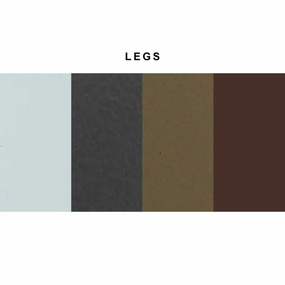 Mesa extensible hasta 300 cm en Fenix y acero Made in Italy - Settimmio Viadurini