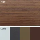 Mesa extensible hasta 300 cm en madera y acero Made in Italy - Settimmio Viadurini