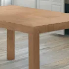 Mesa Extensible hasta 470 cm en Madera Chapada Made in Italy – Gordito Viadurini