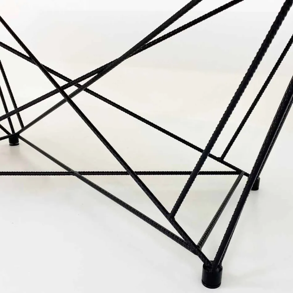 Mesa extensible moderna de 14 plazas con tapa laminada Made in Italy - Ezzellino Viadurini