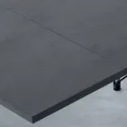 Mesa extensible moderna de 14 plazas con tapa laminada Made in Italy - Ezzellino Viadurini