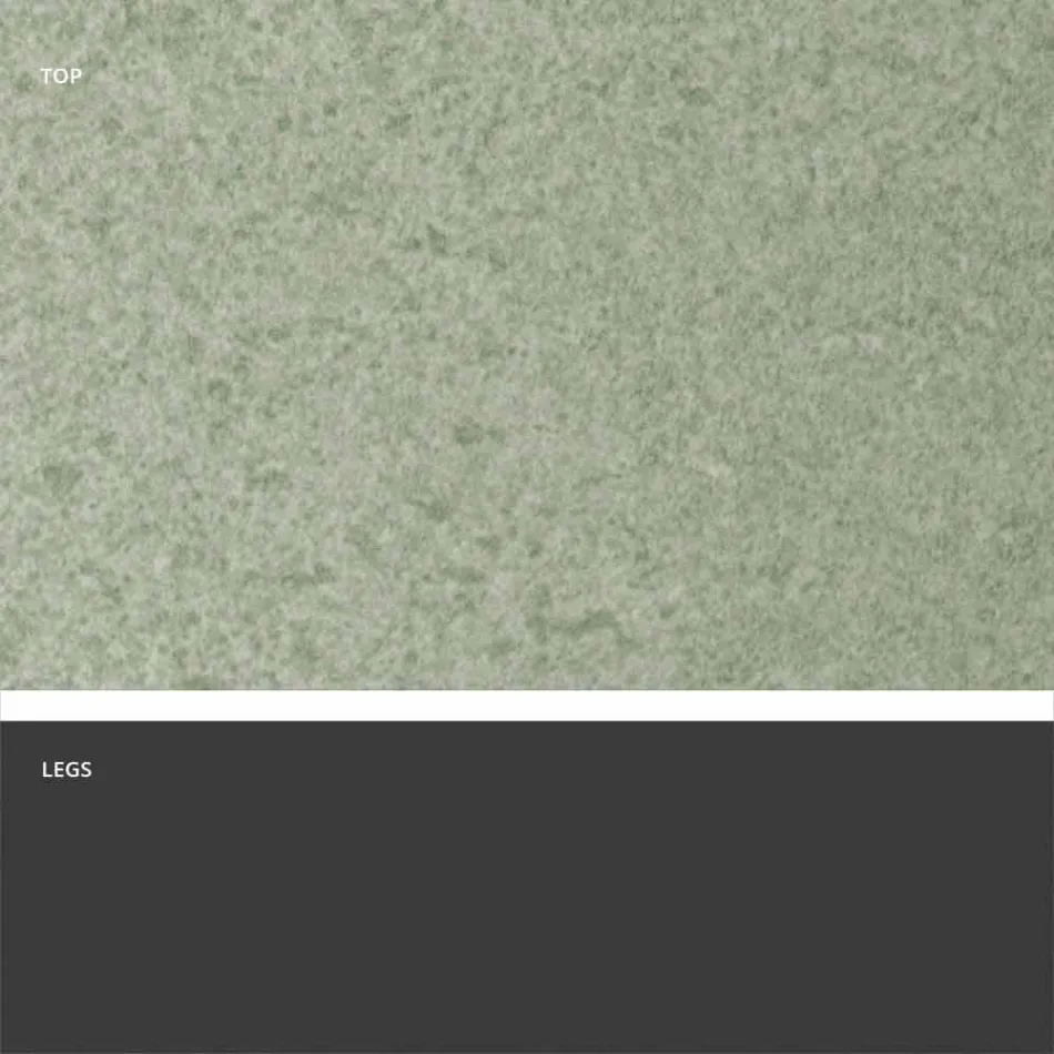 Mesa extensible moderna con tapa de gres hecha en Italia, Erve Viadurini