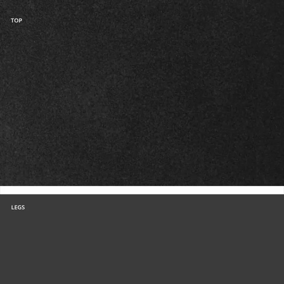 Mesa extensible moderna con tapa de gres hecha en Italia, Erve Viadurini