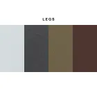 Mesa extensible moderna con tapa de madera laminada Made in Italy – Settimmio Viadurini