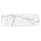 Mesa extensible con tapa de cerámica y base de hierro - Incrocio Viadurini