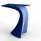 Mesa alta de exterior de diseño H 100 cm, en polietileno, Wing Vondom Viadurini