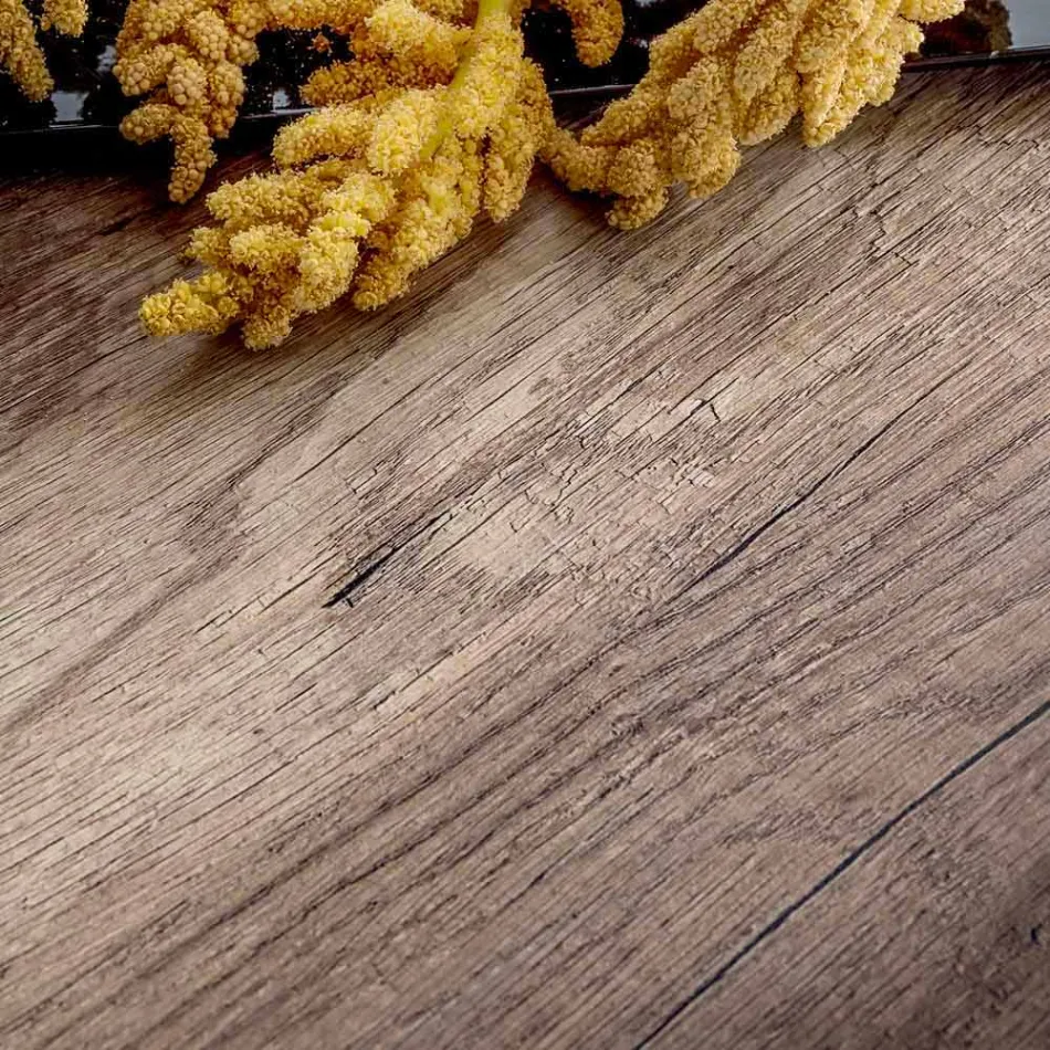 Mesa extensible hasta 334 cm efecto madera Made in Italy - Bavaria Viadurini