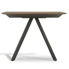 Mesa consola extensible hasta 325 cm en laminado Made in Italy - Dálmata Viadurini