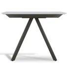 Mesa consola extensible hasta 325 cm en laminado Made in Italy - Dálmata Viadurini