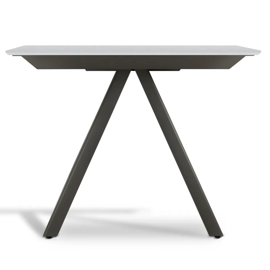 Mesa consola extensible hasta 325 cm en laminado Made in Italy - Dálmata Viadurini