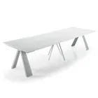 Mesa consola extensible hasta 325 cm en laminado Made in Italy - Dálmata Viadurini