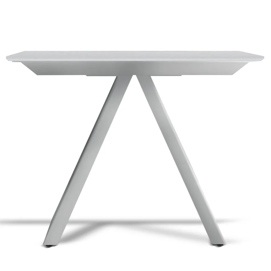 Mesa consola extensible hasta 325 cm en laminado Made in Italy - Dálmata Viadurini