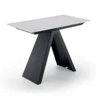 Mesa consola extensible hasta 325 cm en laminado Made in Italy - Dálmata Viadurini
