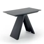 Mesa consola extensible hasta 325 cm en laminado Made in Italy - Dálmata Viadurini
