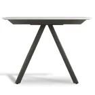 Mesa consola extensible hasta 325 cm en laminado Made in Italy - Dálmata Viadurini