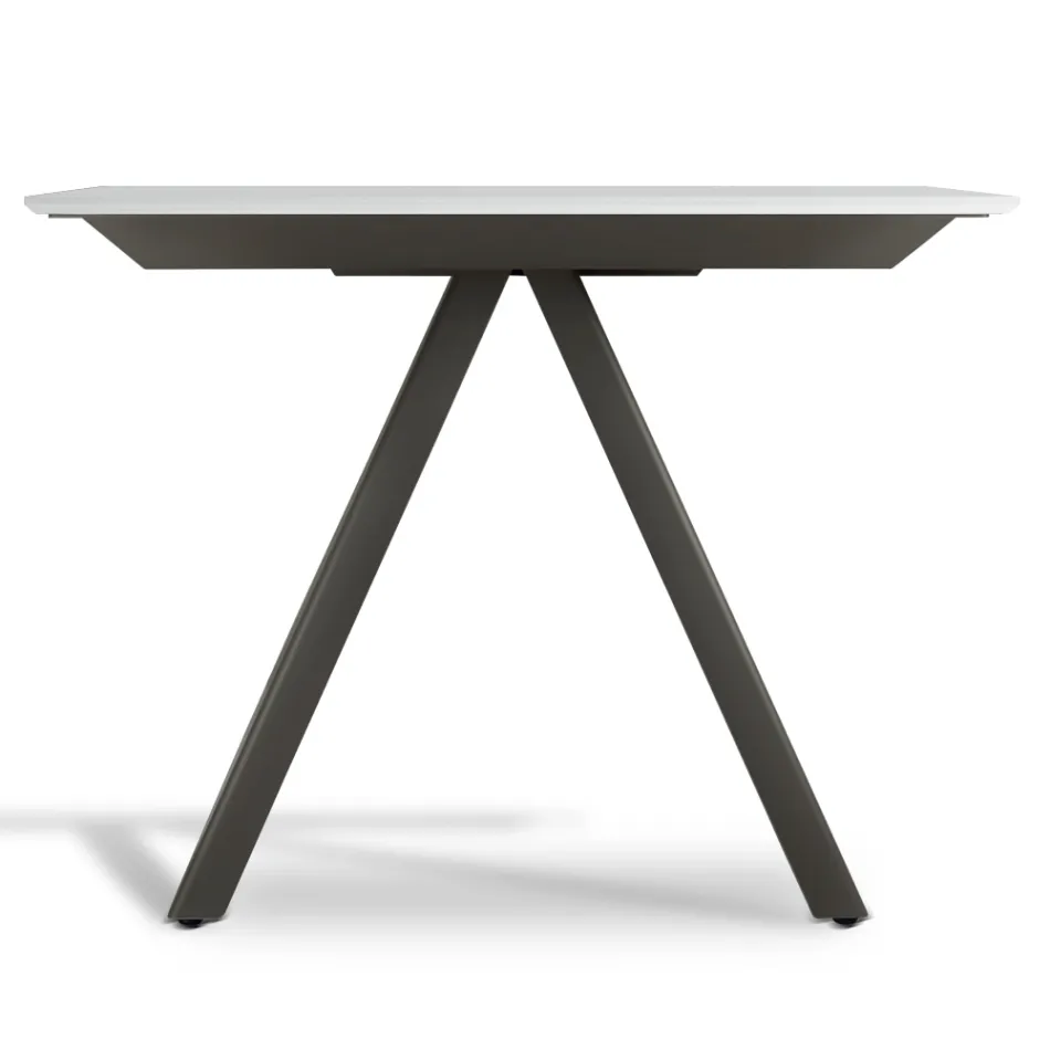 Mesa consola extensible hasta 325 cm en laminado Made in Italy - Dálmata Viadurini