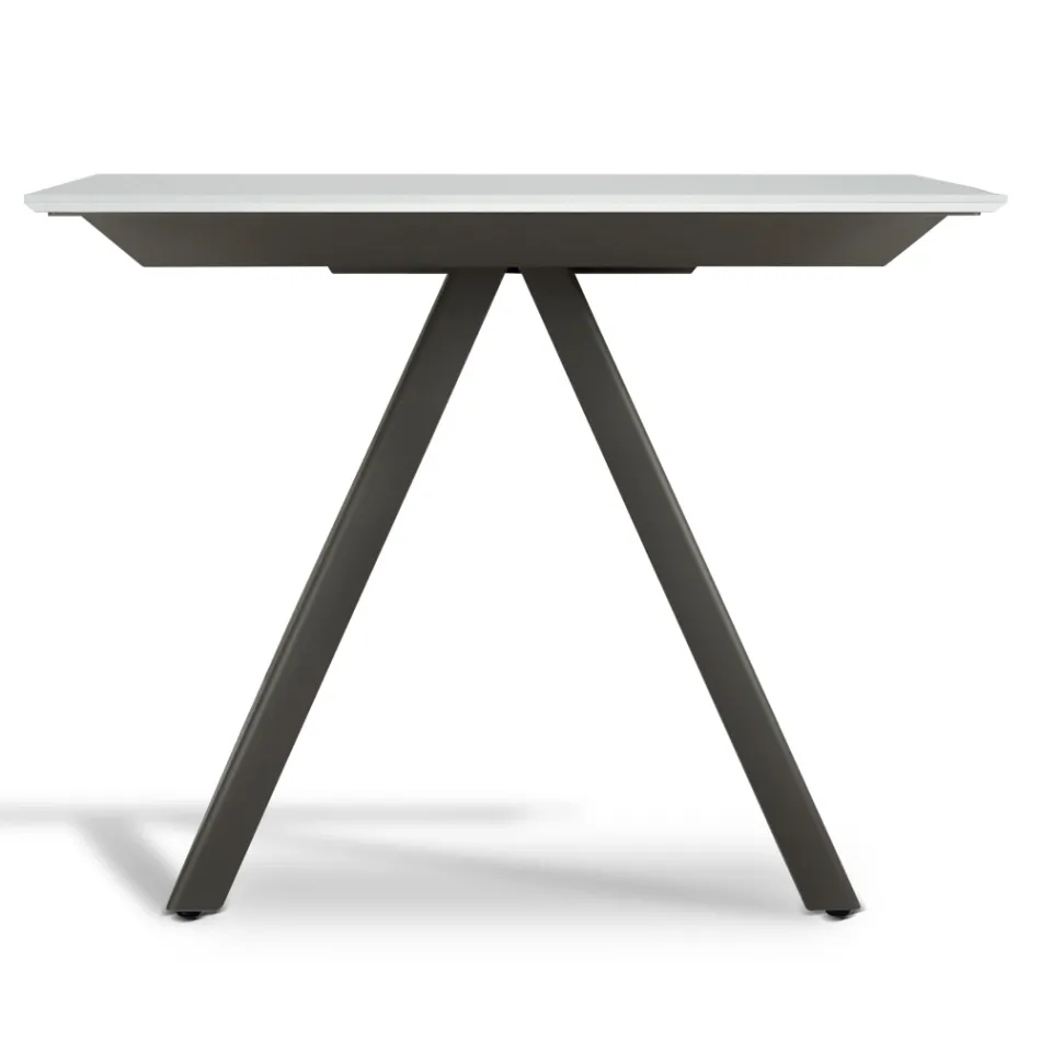 Mesa consola extensible hasta 325 cm en laminado Made in Italy - Dálmata Viadurini