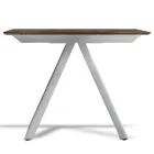 Mesa consola extensible hasta 325 cm en laminado Made in Italy - Dálmata Viadurini