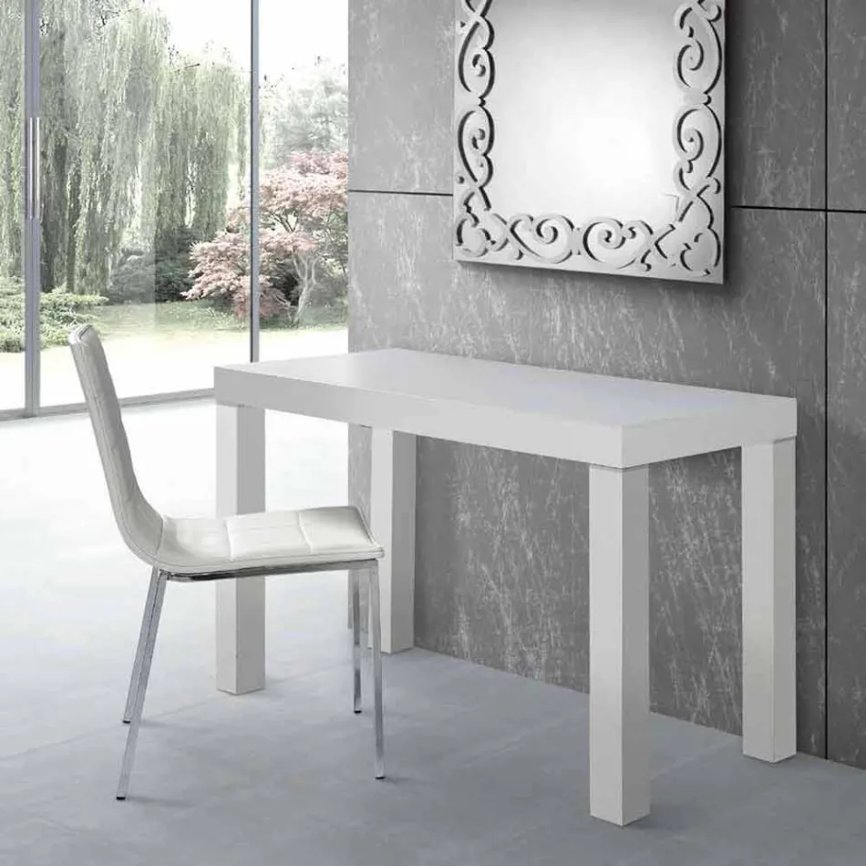 Mesa consola extensible hasta 325 cm en laminado Made in Italy - Gordito Viadurini