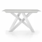 Mesa consola extensible hasta 325 cm en melamina Made in Italy - Settimmio Viadurini