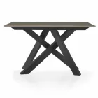 Mesa consola extensible hasta 325 cm en melamina Made in Italy - Settimmio Viadurini