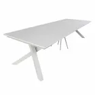 Mesa consola extensible hasta 325 cm en melamina Made in Italy - Settimmio Viadurini