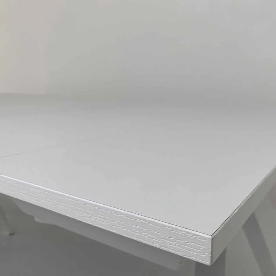 Mesa consola extensible hasta 325 cm en melamina Made in Italy - Settimmio Viadurini
