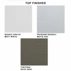 Mesa consola extensible hasta 325 cm en melamina Made in Italy - Settimmio Viadurini