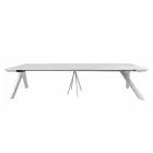 Mesa consola extensible hasta 325 cm en melamina Made in Italy - Settimmio Viadurini