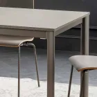 Mesa de cocina extensible hasta 240 cm en Fenix Made in Italy - Maltés Viadurini