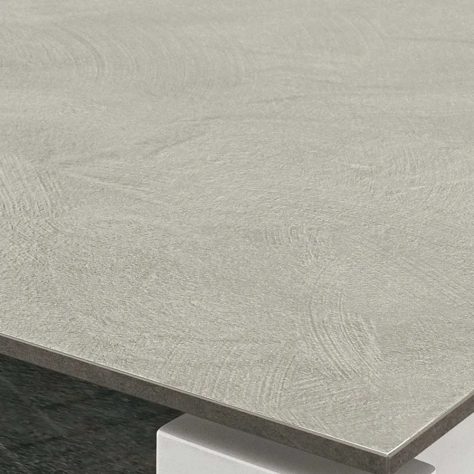 Mesa de cocina extensible hasta 240 cm en fino HPL Made in Italy - Júpiter Viadurini