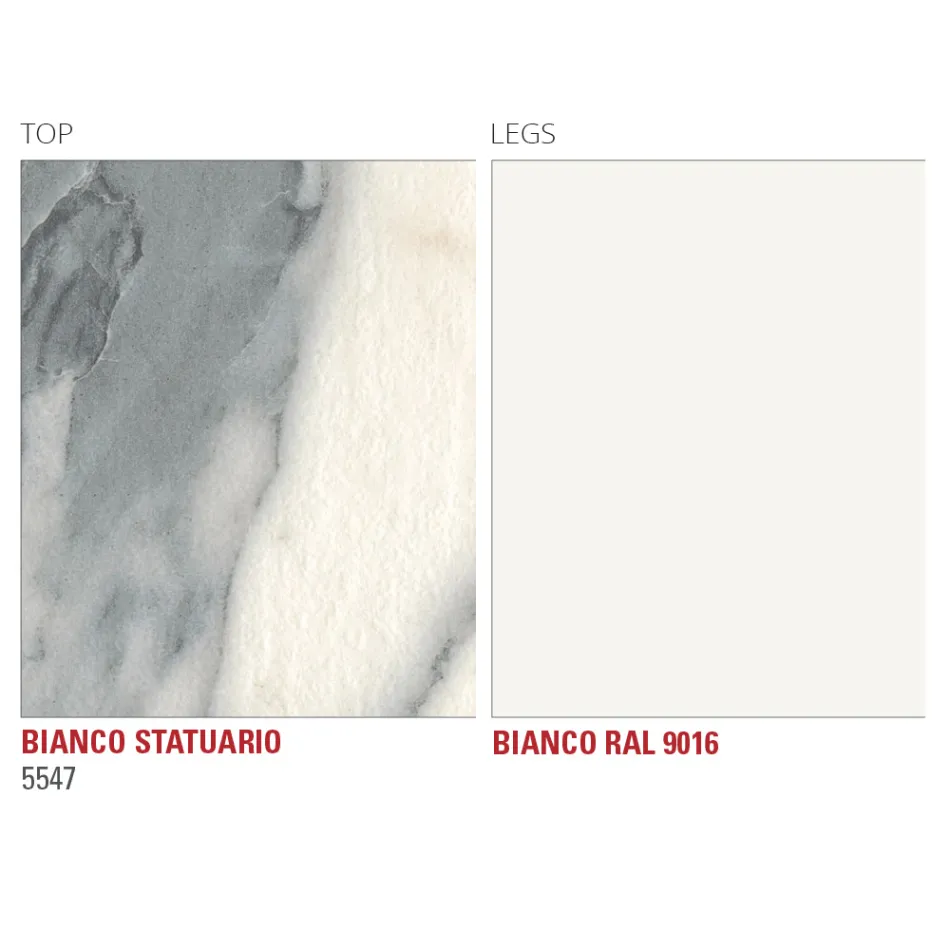 Mesa de cocina extensible hasta 240 cm en fino HPL Made in Italy - Júpiter Viadurini