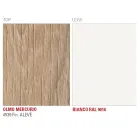 Mesa de cocina en HPL con fina base de metal Made in Italy - Pinocho Viadurini