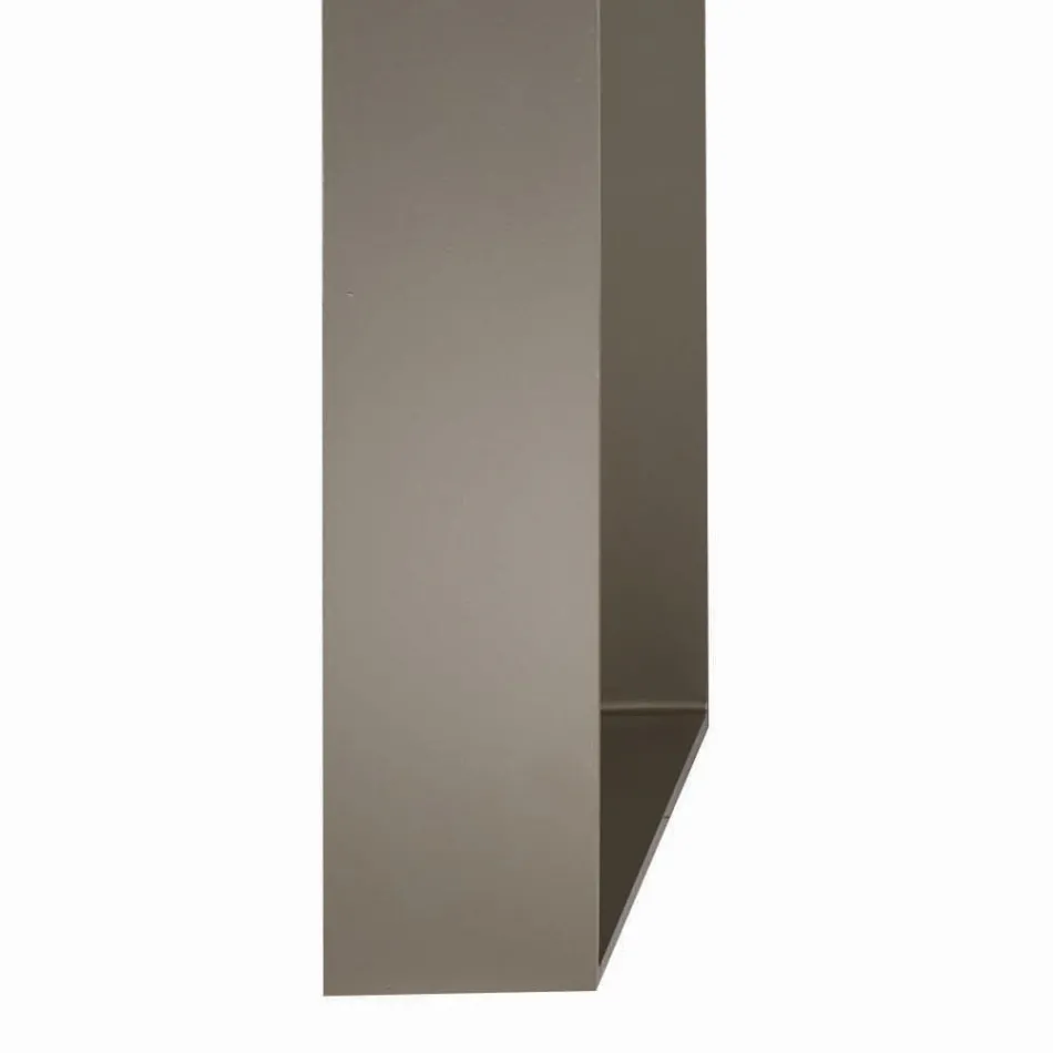 Mesa de cocina de mdf con inserto de madera maciza Made in Italy - Tusco Viadurini