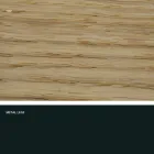 Mesa de cocina de madera maciza y metal fabricada en Italia, Flora. Viadurini