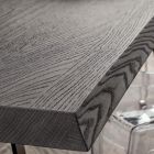 Mesa de cocina en madera descortezada de alta calidad Made in Italy - Pinocho Viadurini