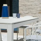 Mesa Exterior Extensible a 250 cm en Metal Made in Italy - Beverly Viadurini